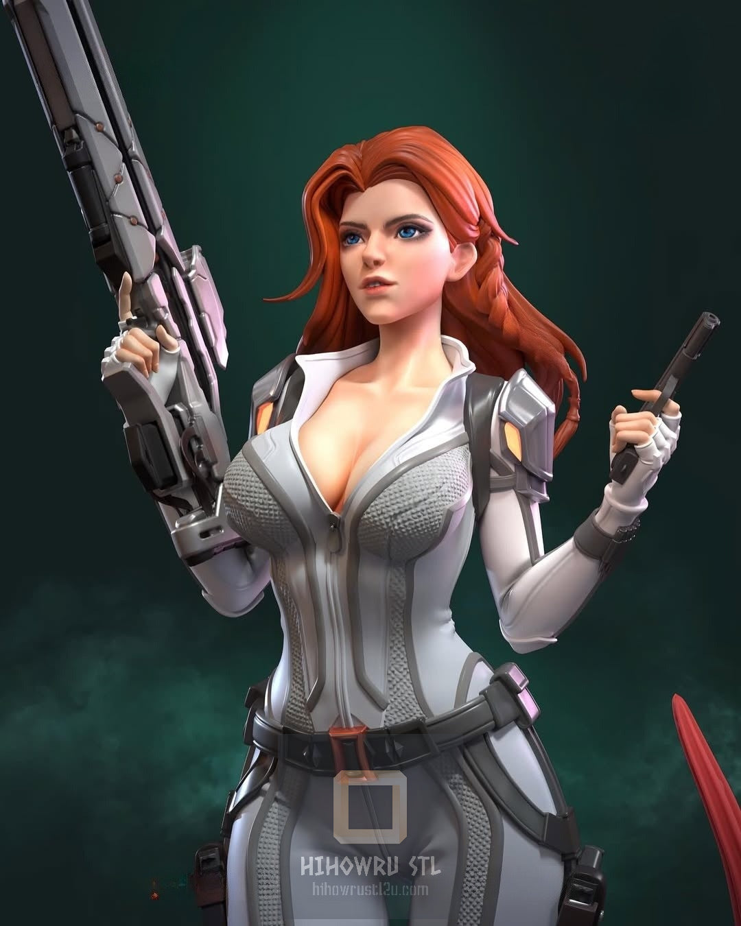 4911 Black Widow NSFW - Marvel Rivals - STL 3D Print Files