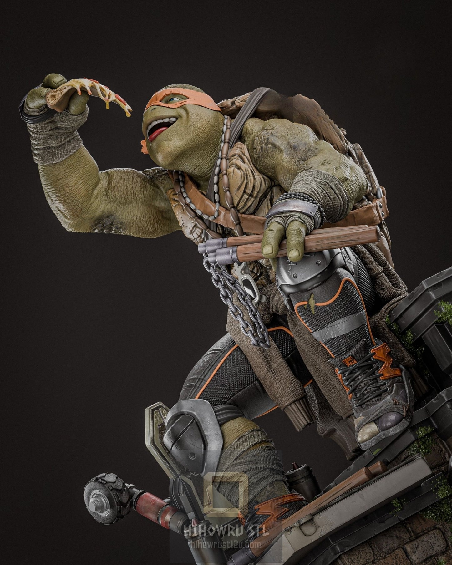 4977 Michelangelo - TMNT - STL 3D Print Files