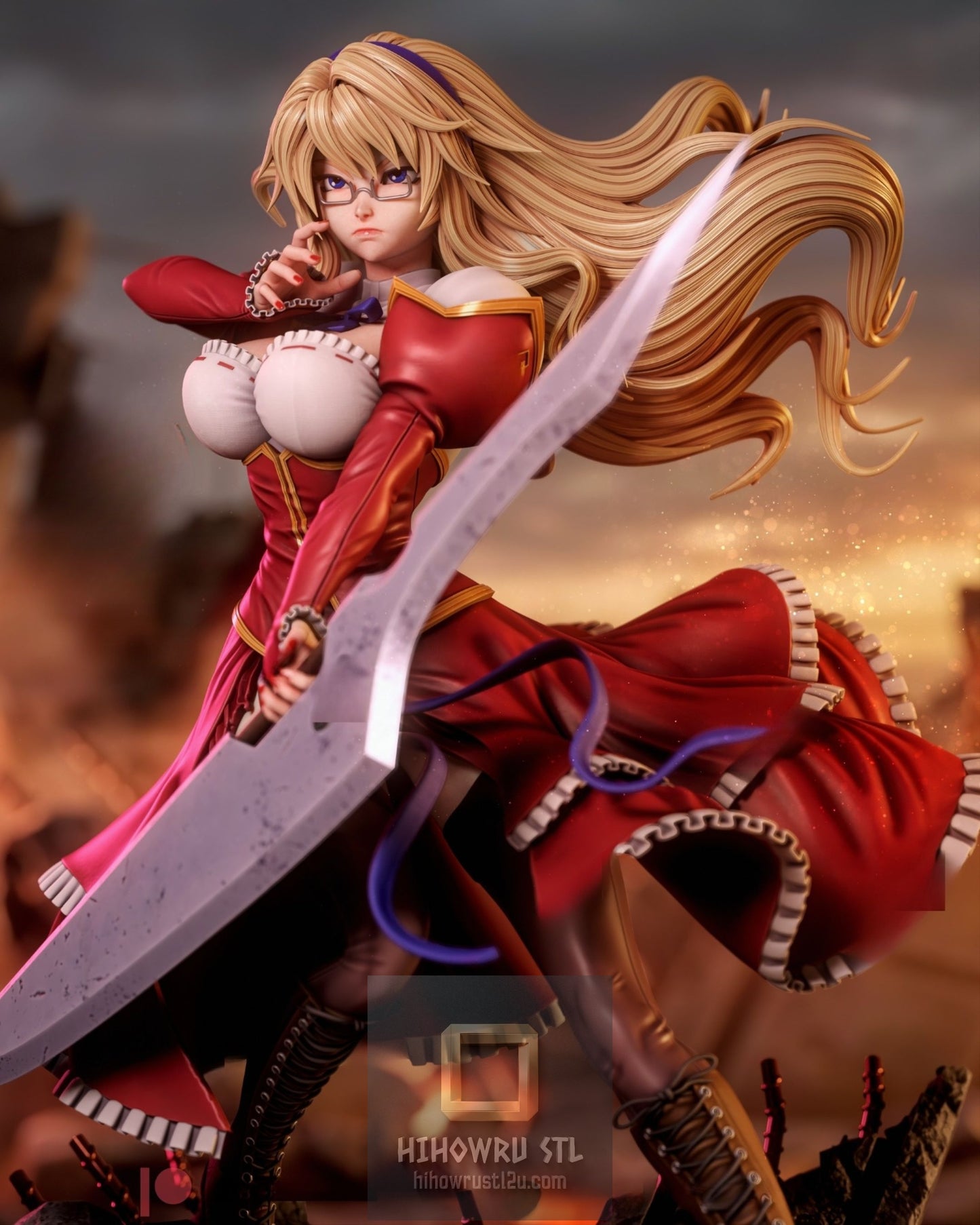 5223 Satellizer L. Bridget NSFW - Freezing - STL 3D Print Files