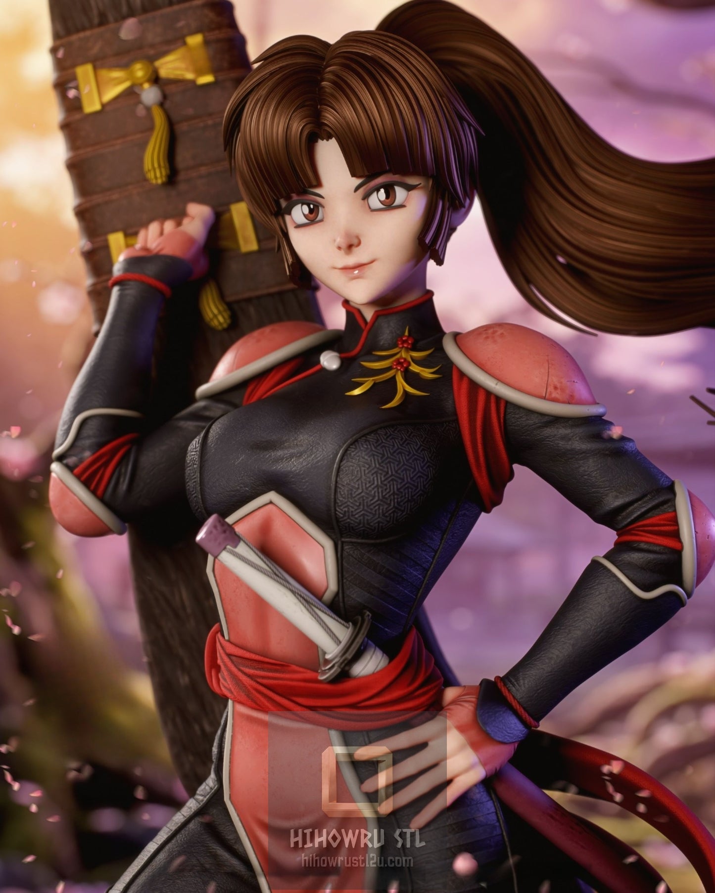 5440 Sango - InuYasha - STL 3D Print Files