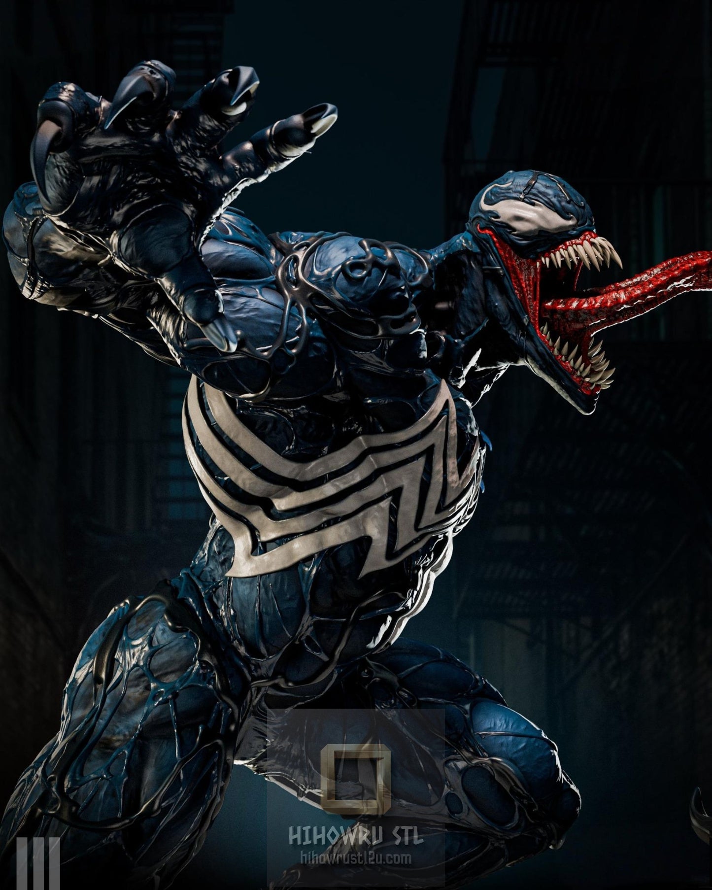 5517 Venom - Marvel Comics - STL 3D Print Files