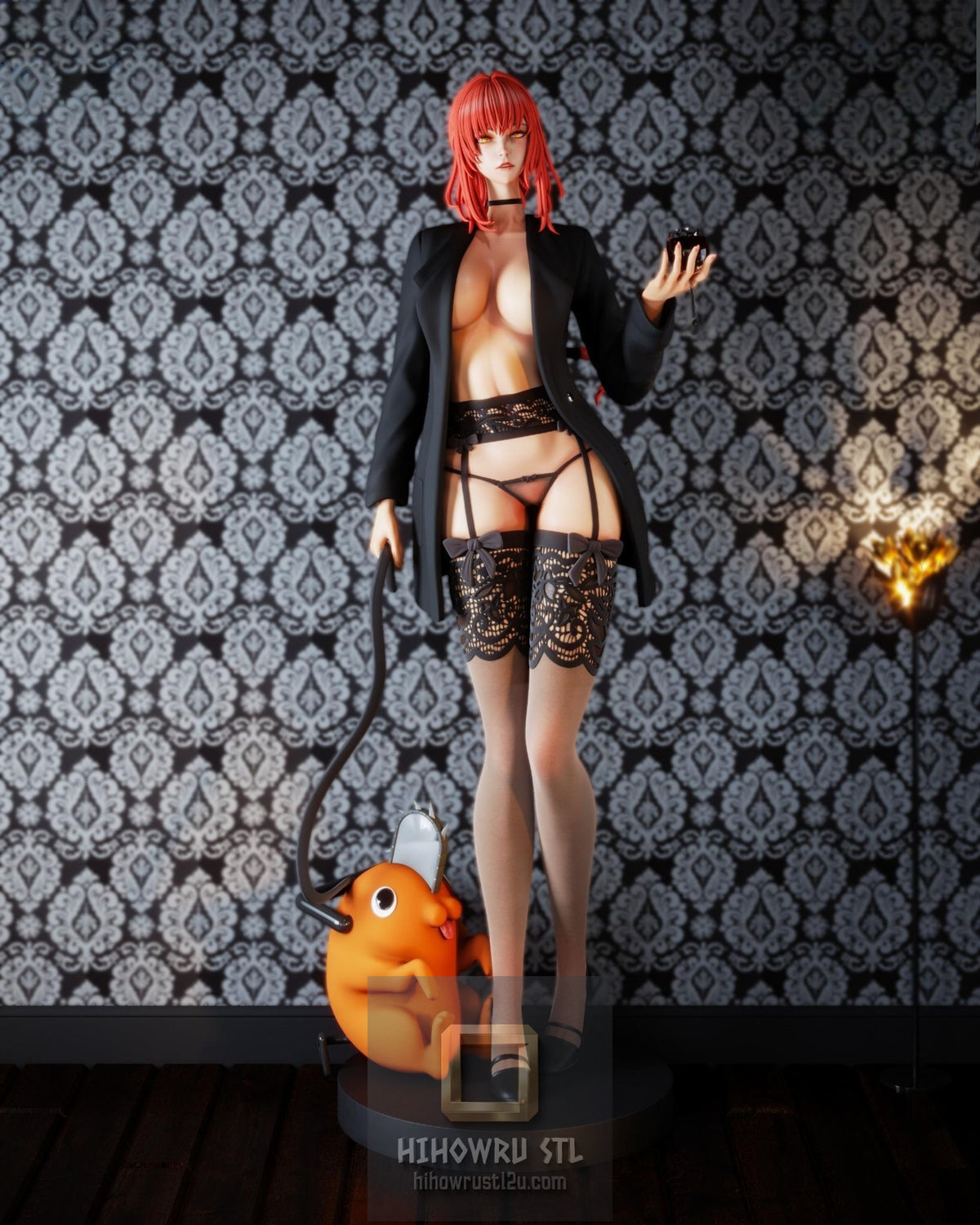 5549 Makima - Chainsaw Man - STL 3D Print Files