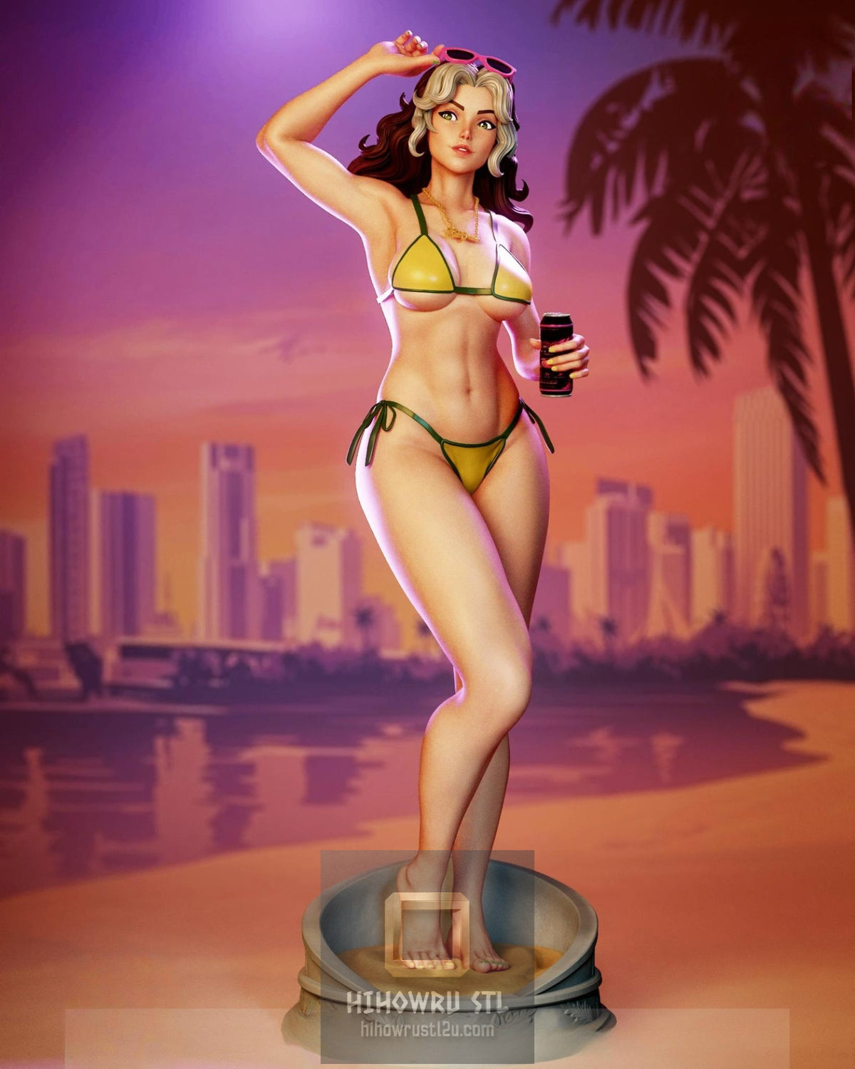 5559 Rogue NSFW - X-men - STL 3D Print Files