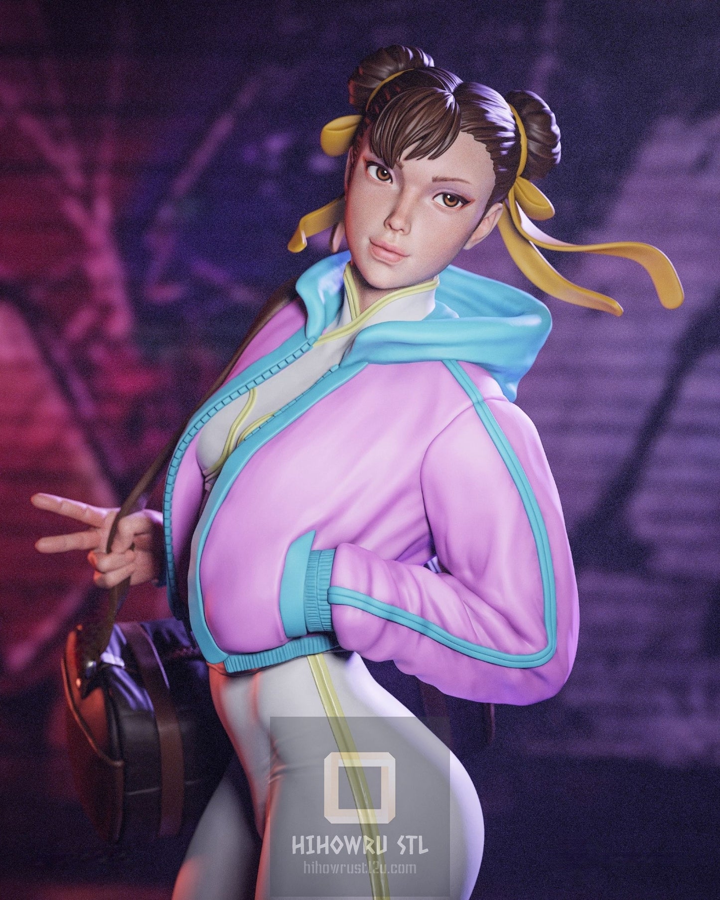 4899 Chun-Li - Street Fighter - STL 3D Print Files