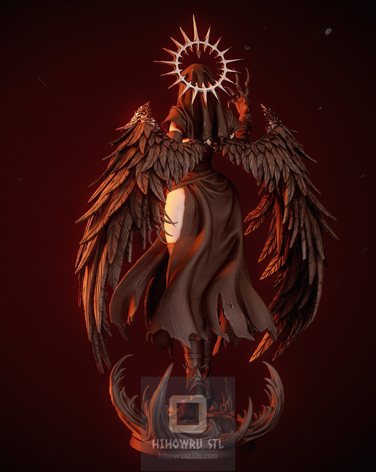 4625 Corrupted Nun - STL 3D Print Files