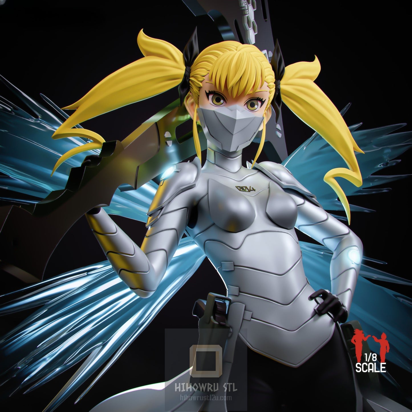 4593 Kikoru Shinomiya - Kaiju No. 8 - STL 3D Print Files