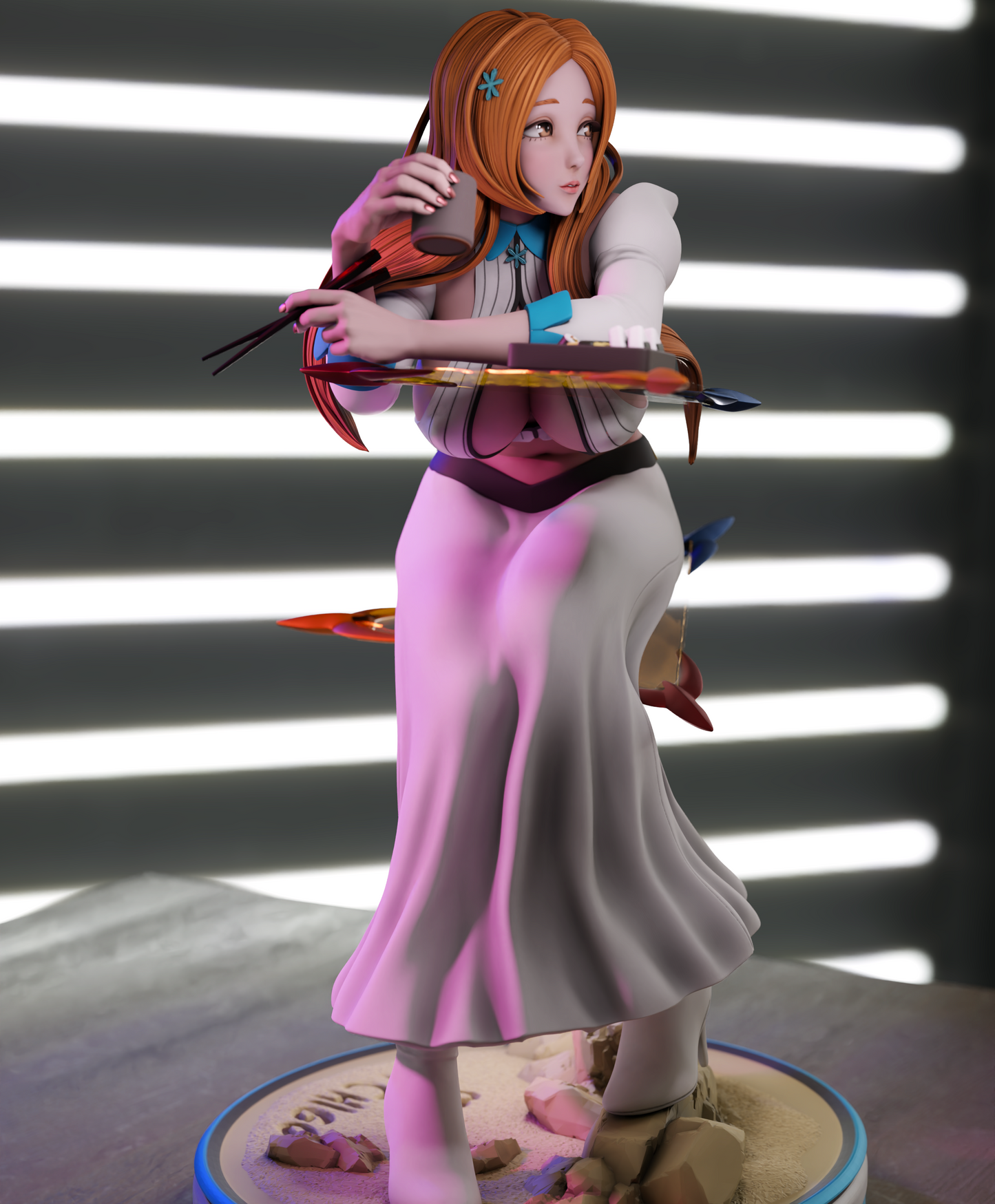 2605 Orihime Inoue NSFW - Bleach - STL 3D Print Files