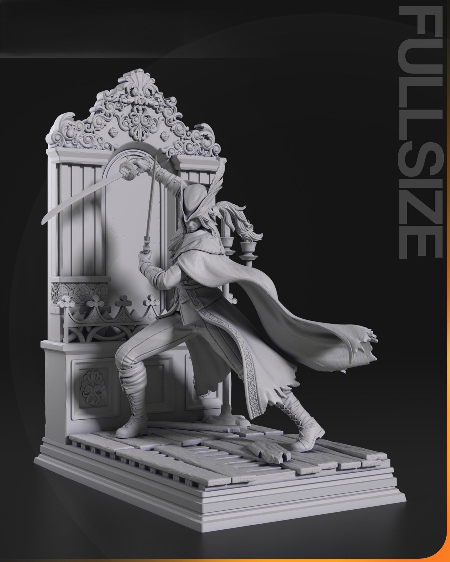 1979 Lady Maria - Bloodborne - STL 3D Print Files