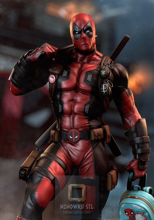 5453 Deadpool - Marvel Comics - STL 3D Print Files