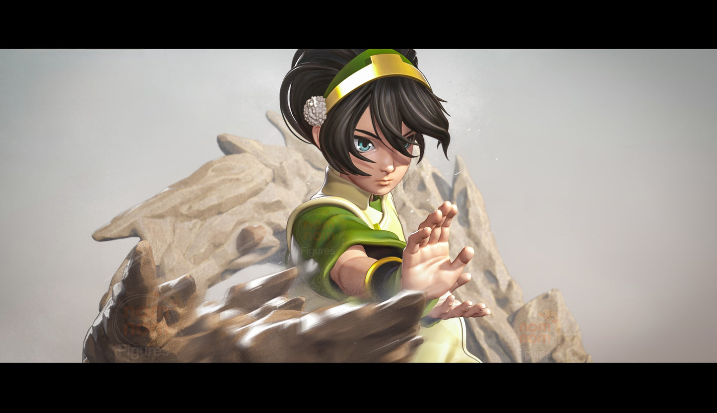 Toph Bei Fong - Avatar the Last Airbender - STL 3D Print Files