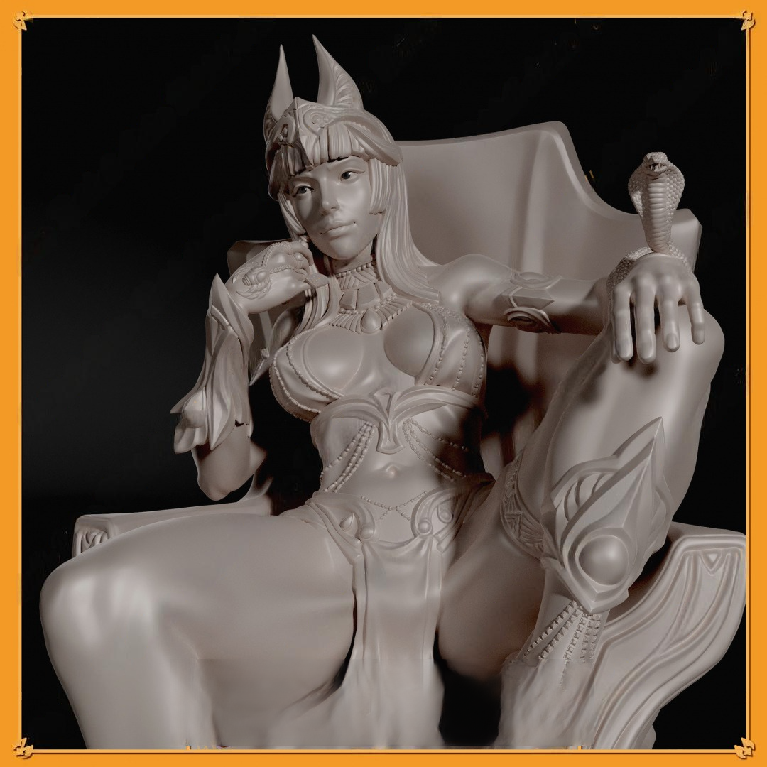 1962 Cleopatra NSFW - STL 3D Print Files