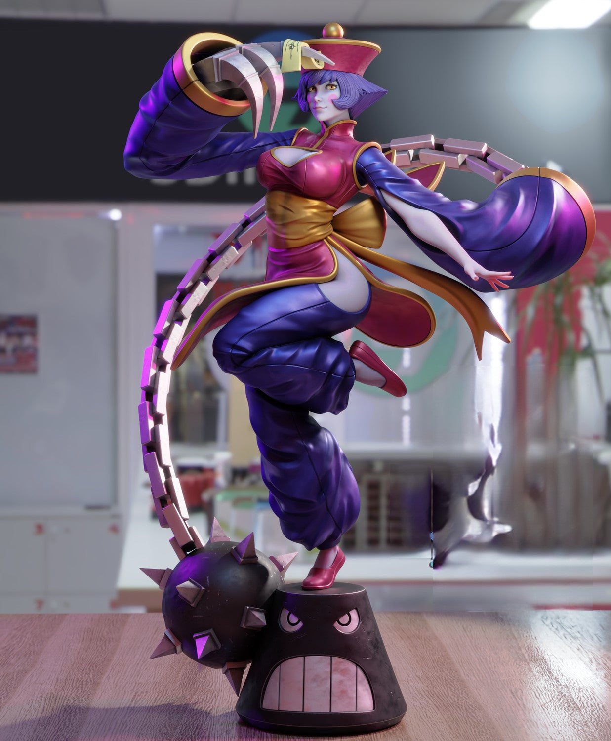 Hsien-Ko NSFW - Darkstalkers - STL 3D Print Files