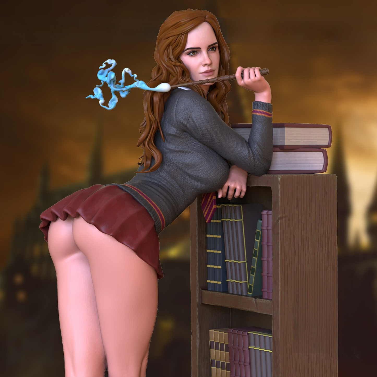 1990 Hermione Granger NSFW - Harry Potter - STL 3D Print Files