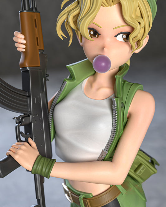 2402 Eri Kasamoto NSFW - Metal Slug - STL 3D Print Files