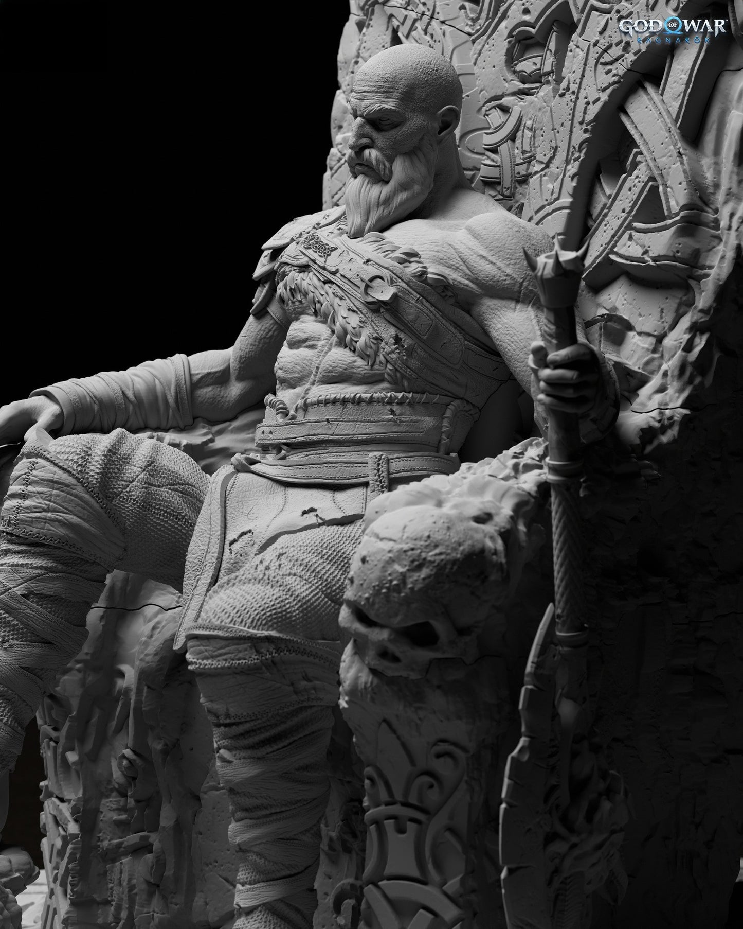 1758 Kratos - God of War - STL 3D Print Files