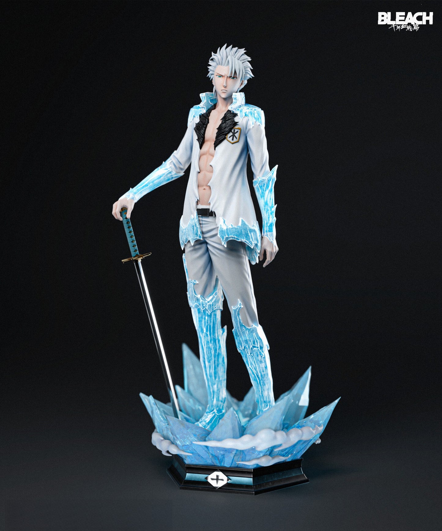 1878 Toshiro Hitsugaya - Bleach - STL 3D Print Files