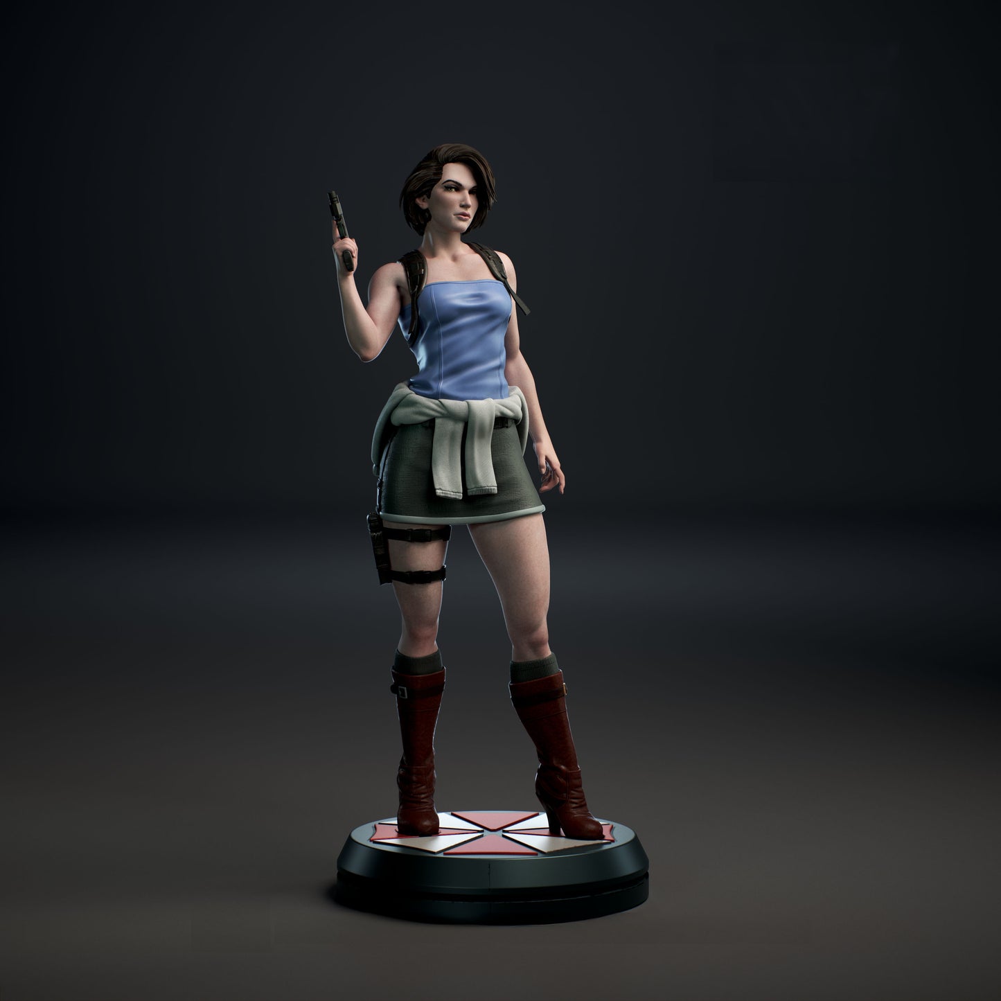 1739 Jill Valentine - Resident Evil - STL 3D Print Files