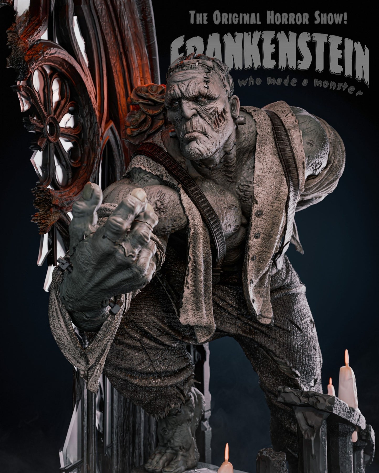 3122 Frankenstein's Monster - STL 3D Print Files