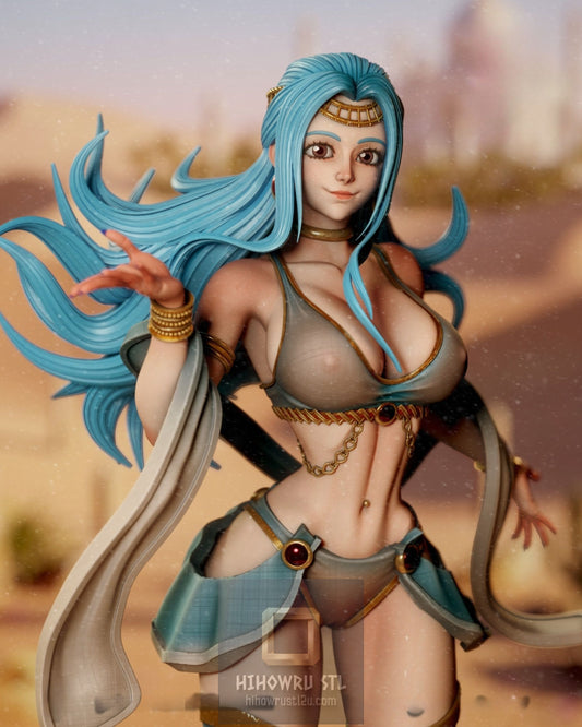 4998 Nefertari Vivi - One Piece - STL 3D Print Files