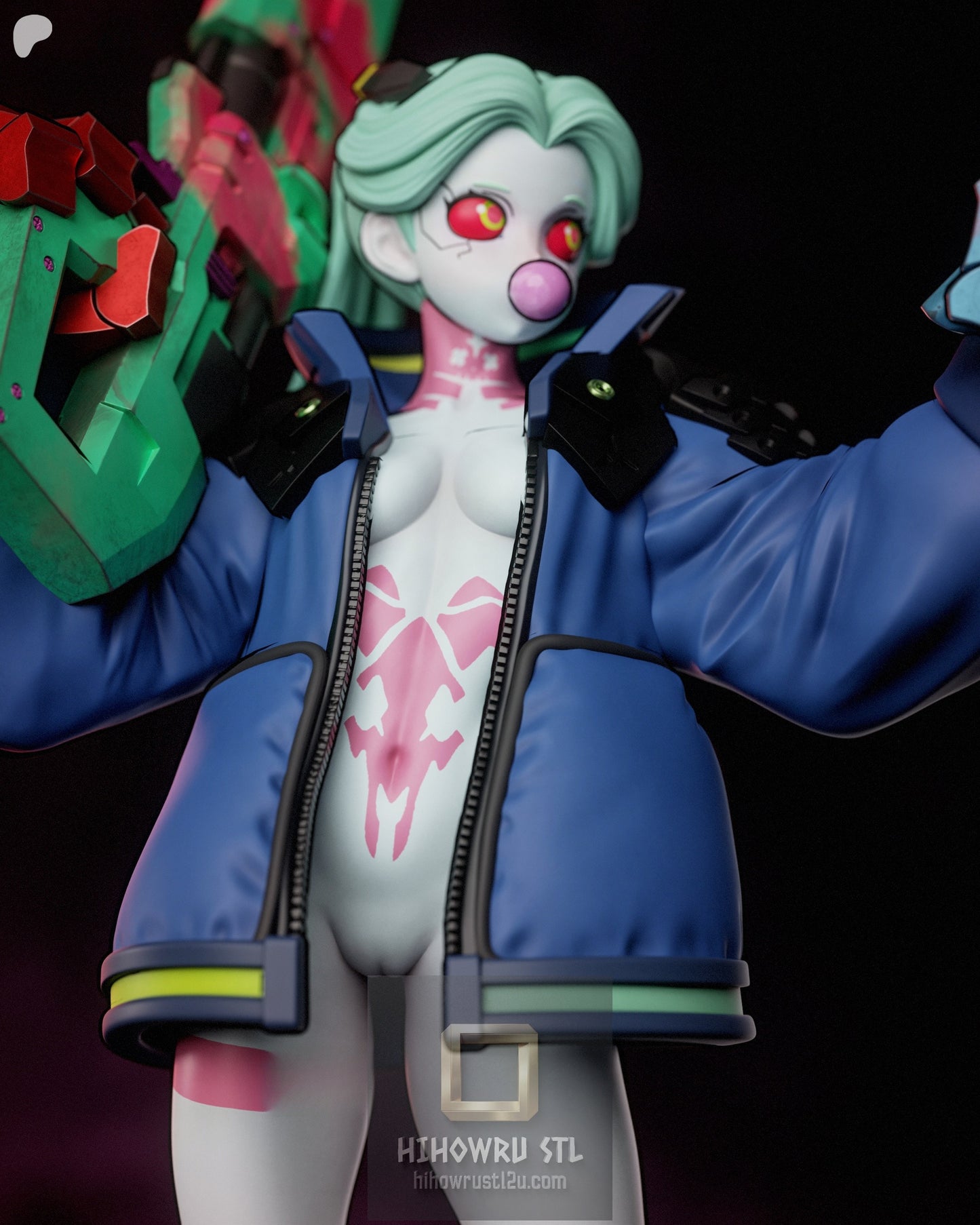 5274 Rebecca NSFW - Cyberpunk Edgerunners - STL 3D Print Files