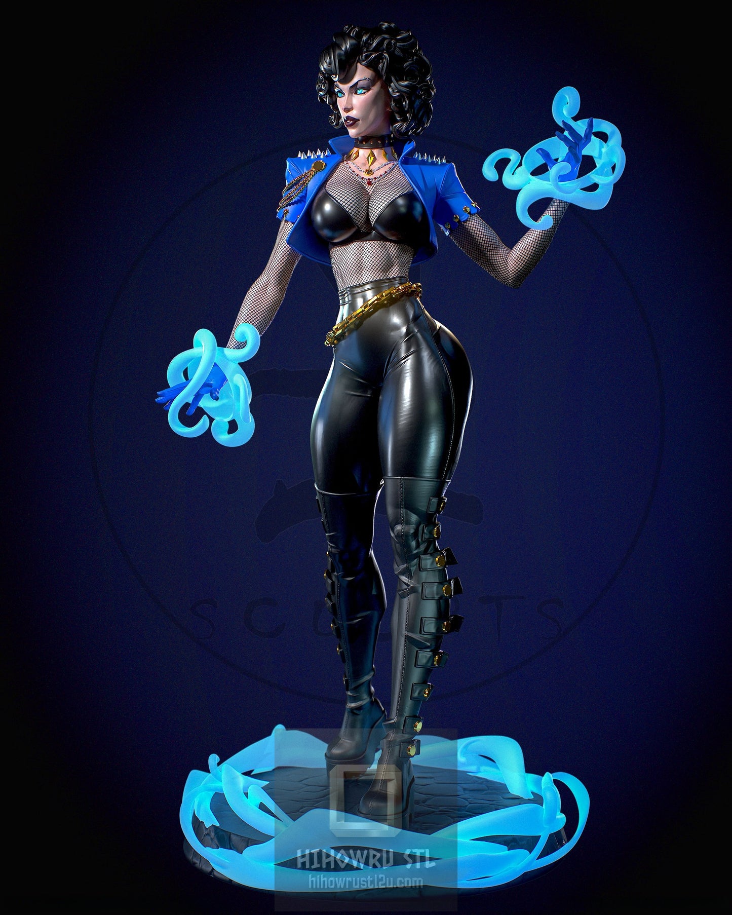 5023 Zatanna NSFW - DC Comics - STL 3D Print Files