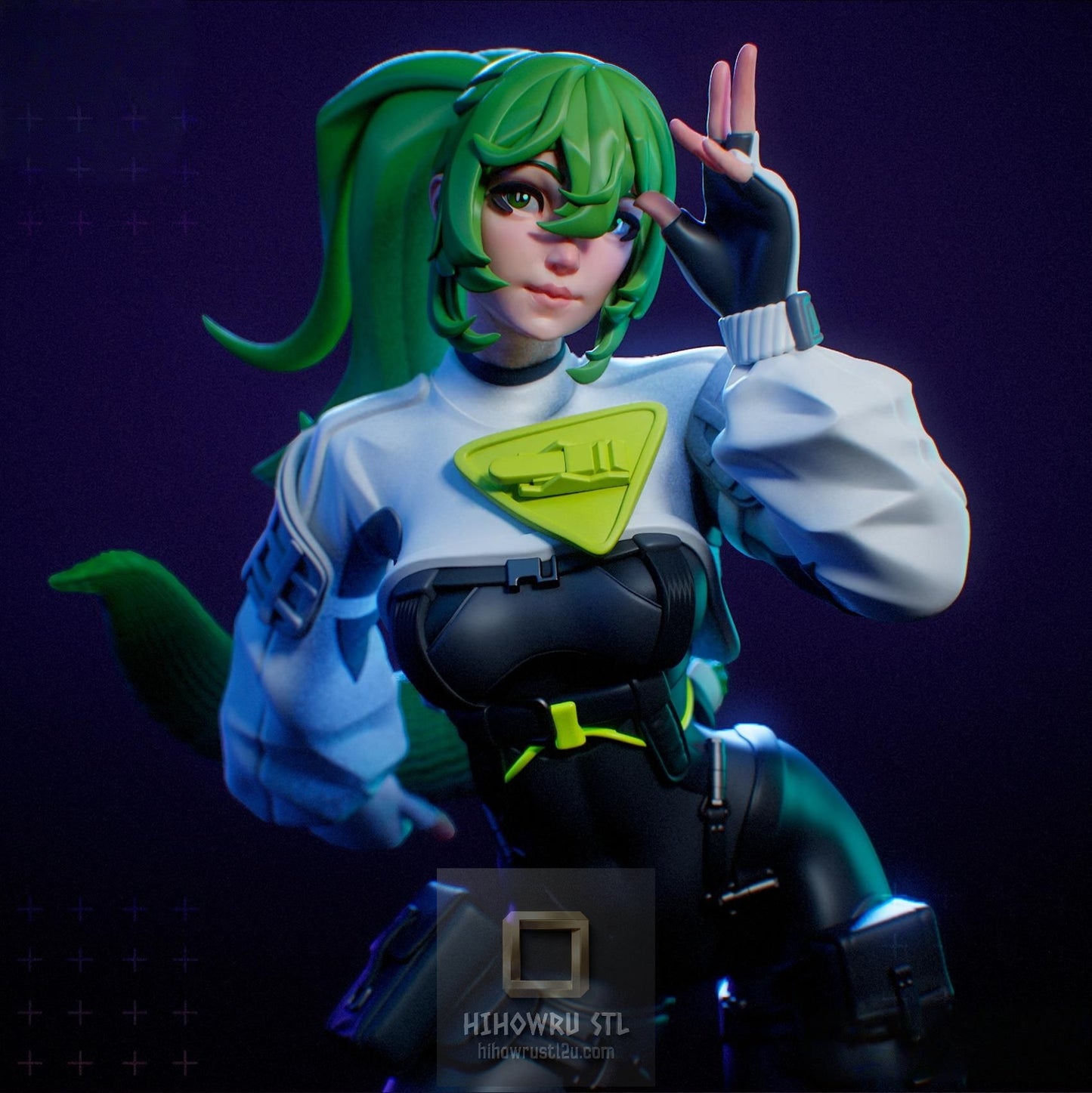 5498 Fluorite NSFW - Arknights: Endfield  - STL 3D Print Files