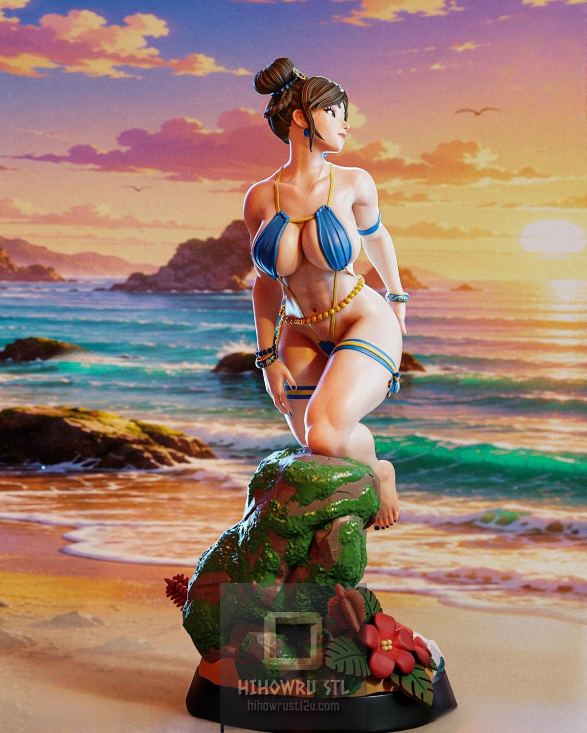 5570 Chun-Li NSFW - Street Fighter - STL 3D Print Files