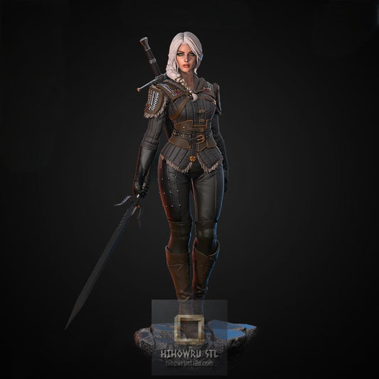 5603 Ciri - The Witcher 4 - STL 3D Print Files