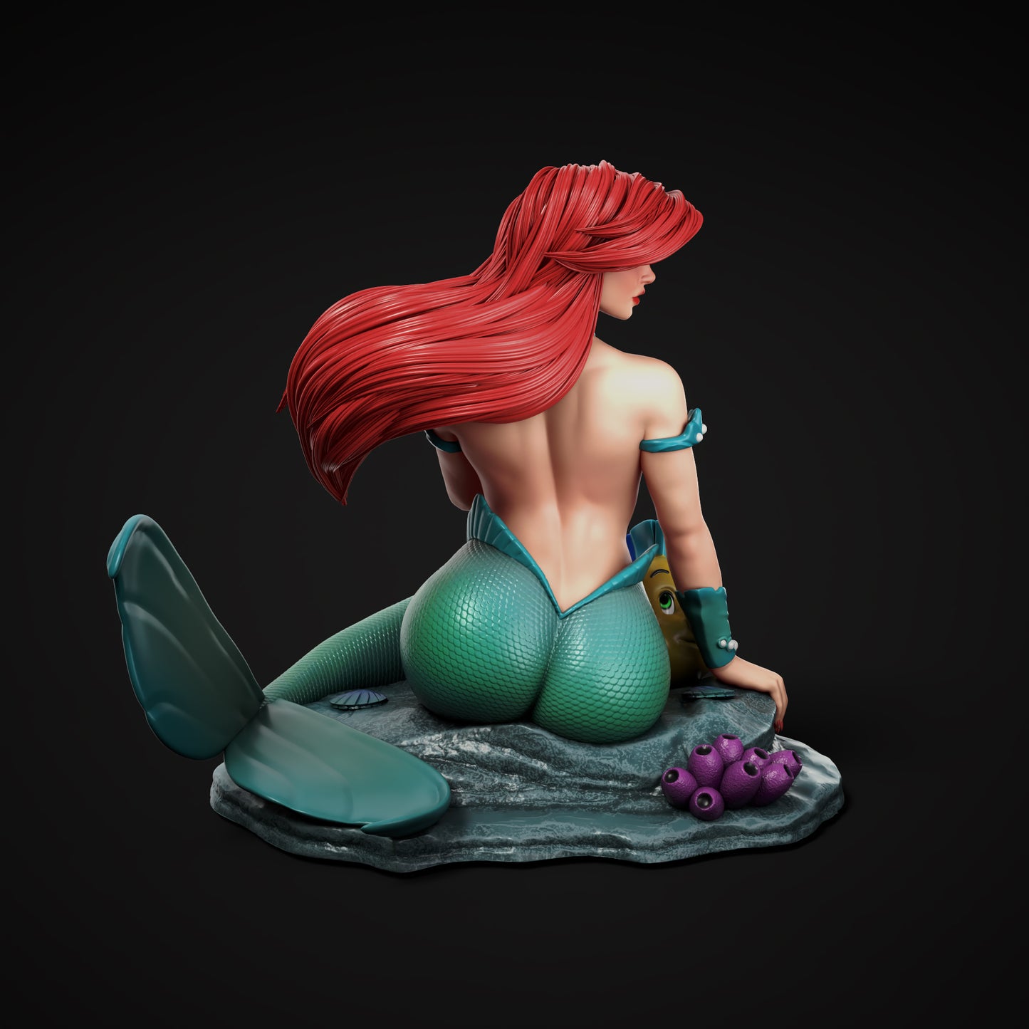 3878 Ariel - Mermaid Princess - STL 3D Print Files