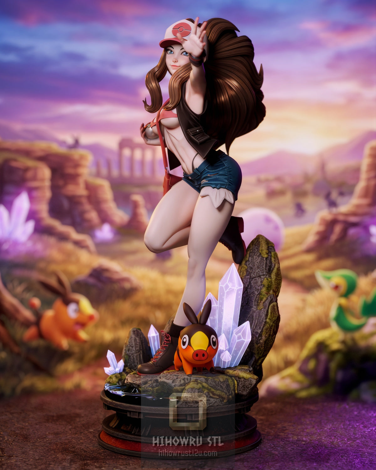 5538 Hilda NSFW - Pokemon - STL 3D Print Files
