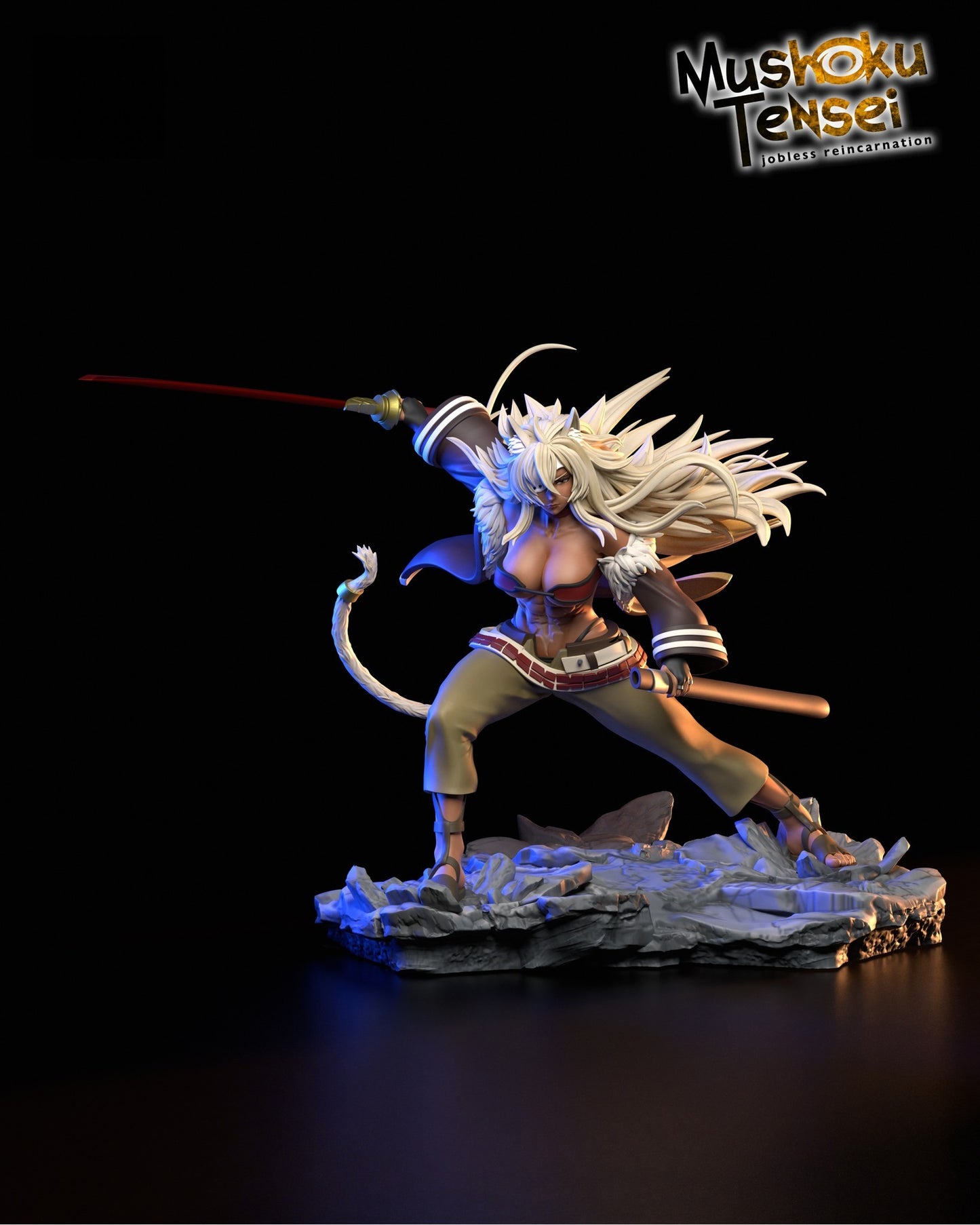 2025 Ghislaine Dedoldia - Mushoku Tensei - STL 3D Print Files