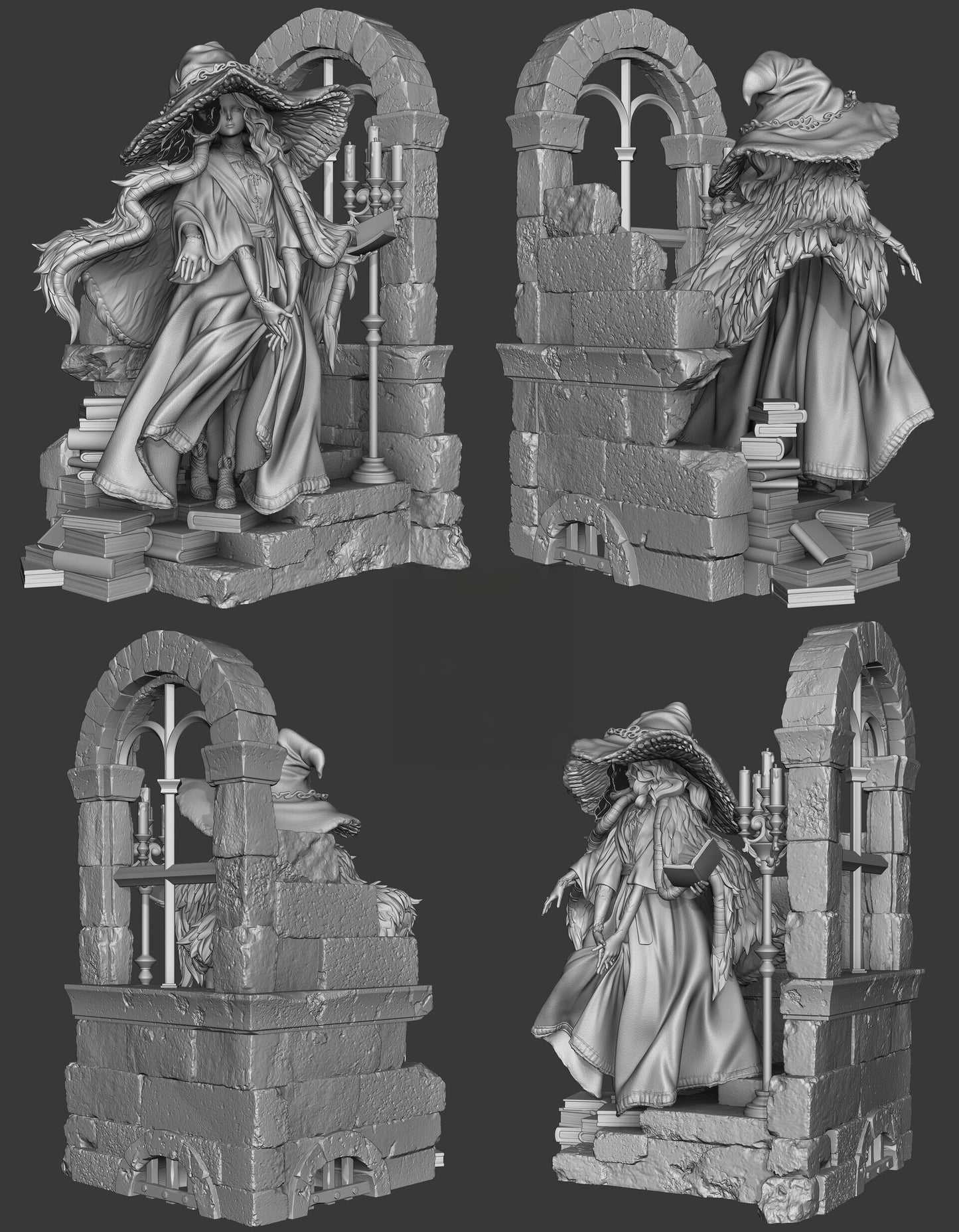 2100 Ranni the Witch - Elden Ring - STL 3D Print Files