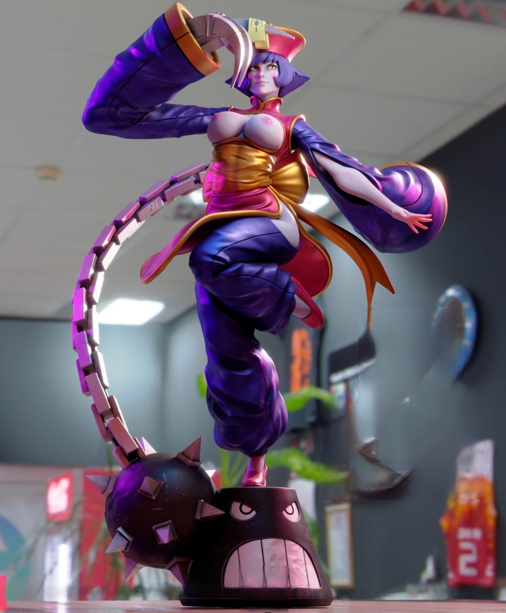 Hsien-Ko NSFW - Darkstalkers - STL 3D Print Files