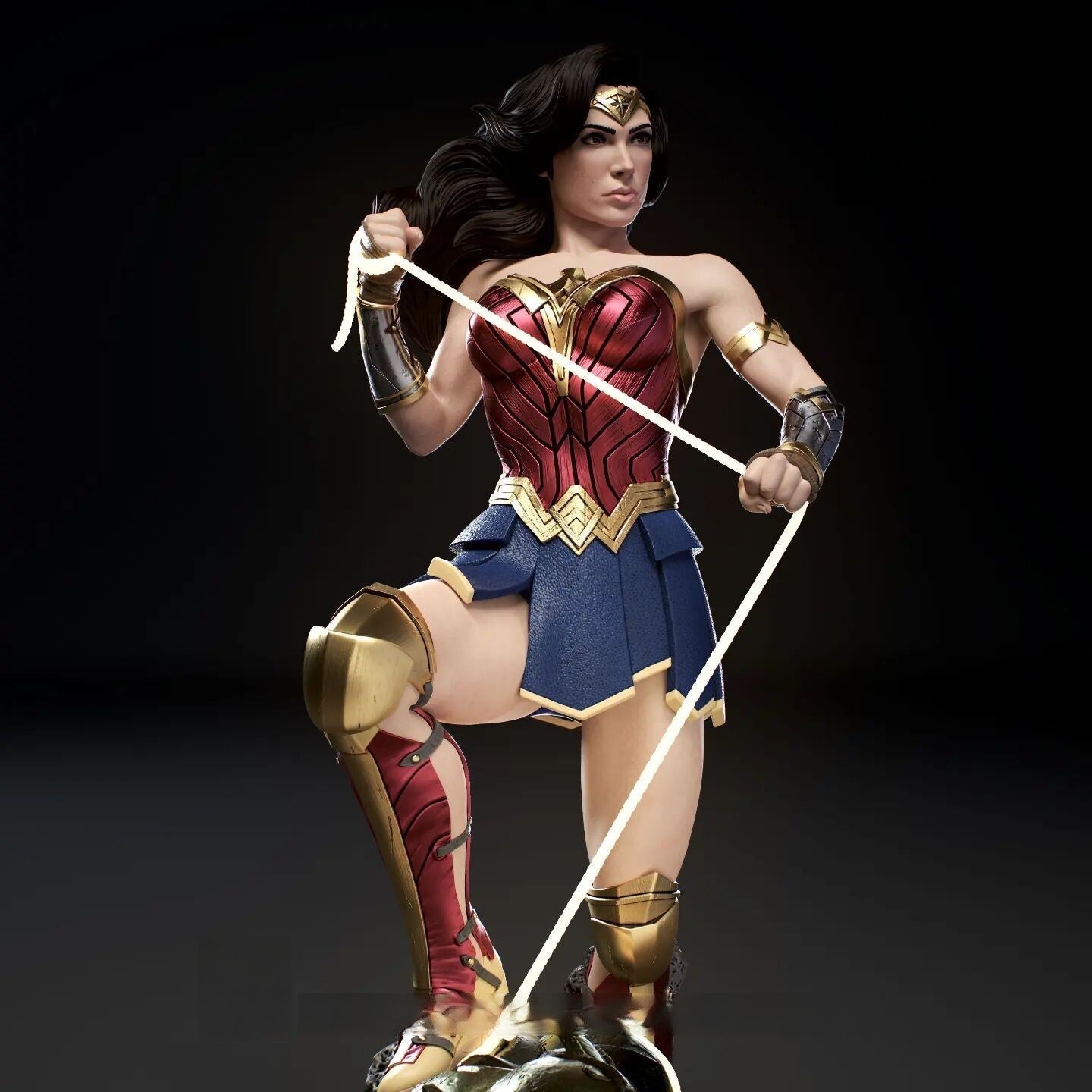 1645 Wonder Woman - DC Comics - STL 3D Print Files 2