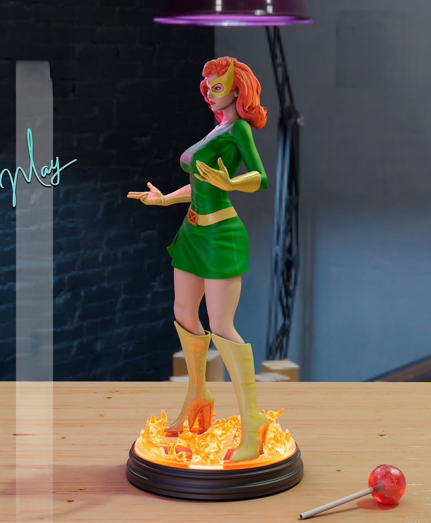 2405 Jean Grey NSFW - X-men - STL 3D Print Files