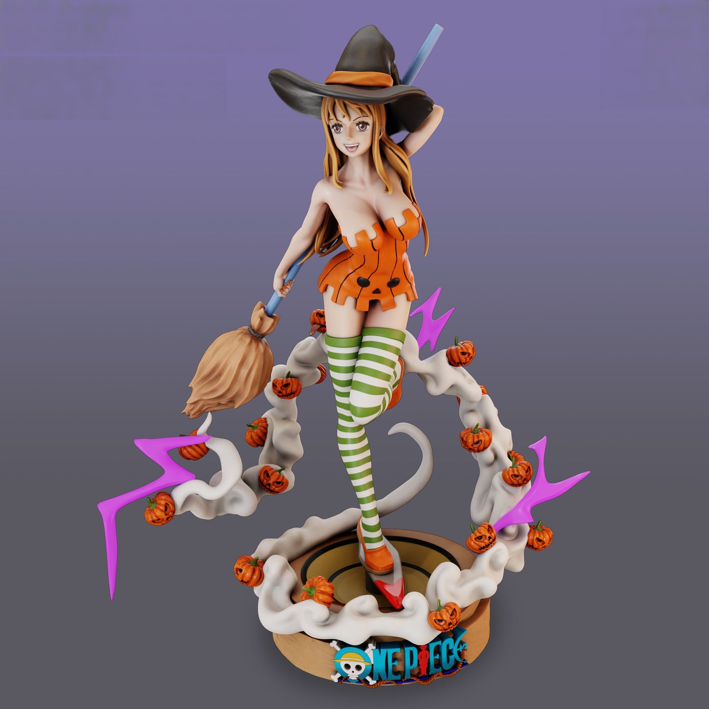 1696 Nami NSFW - One Piece - STL 3D Print Files