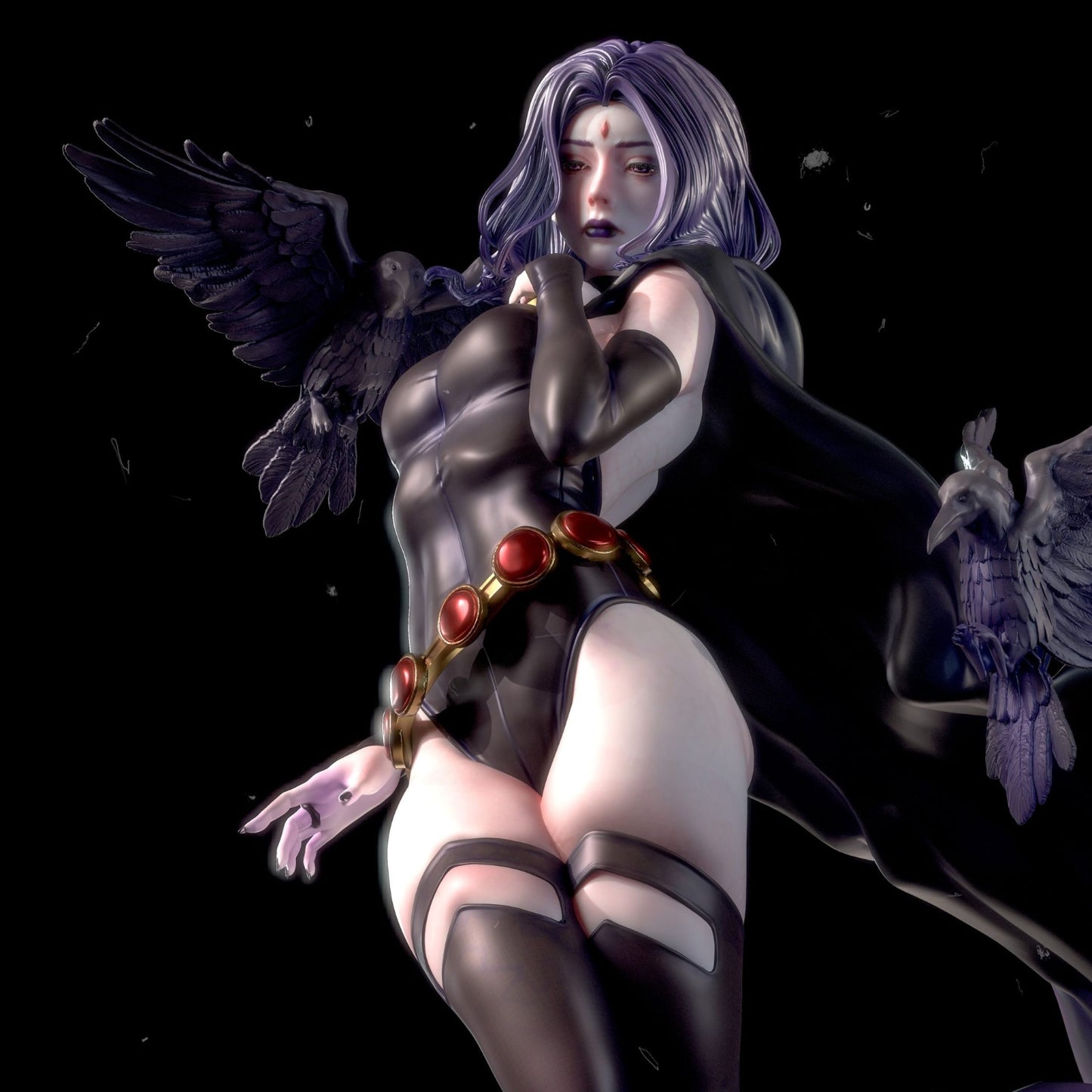 4292 Raven NSFW - DC Comics - STL 3D Print Files