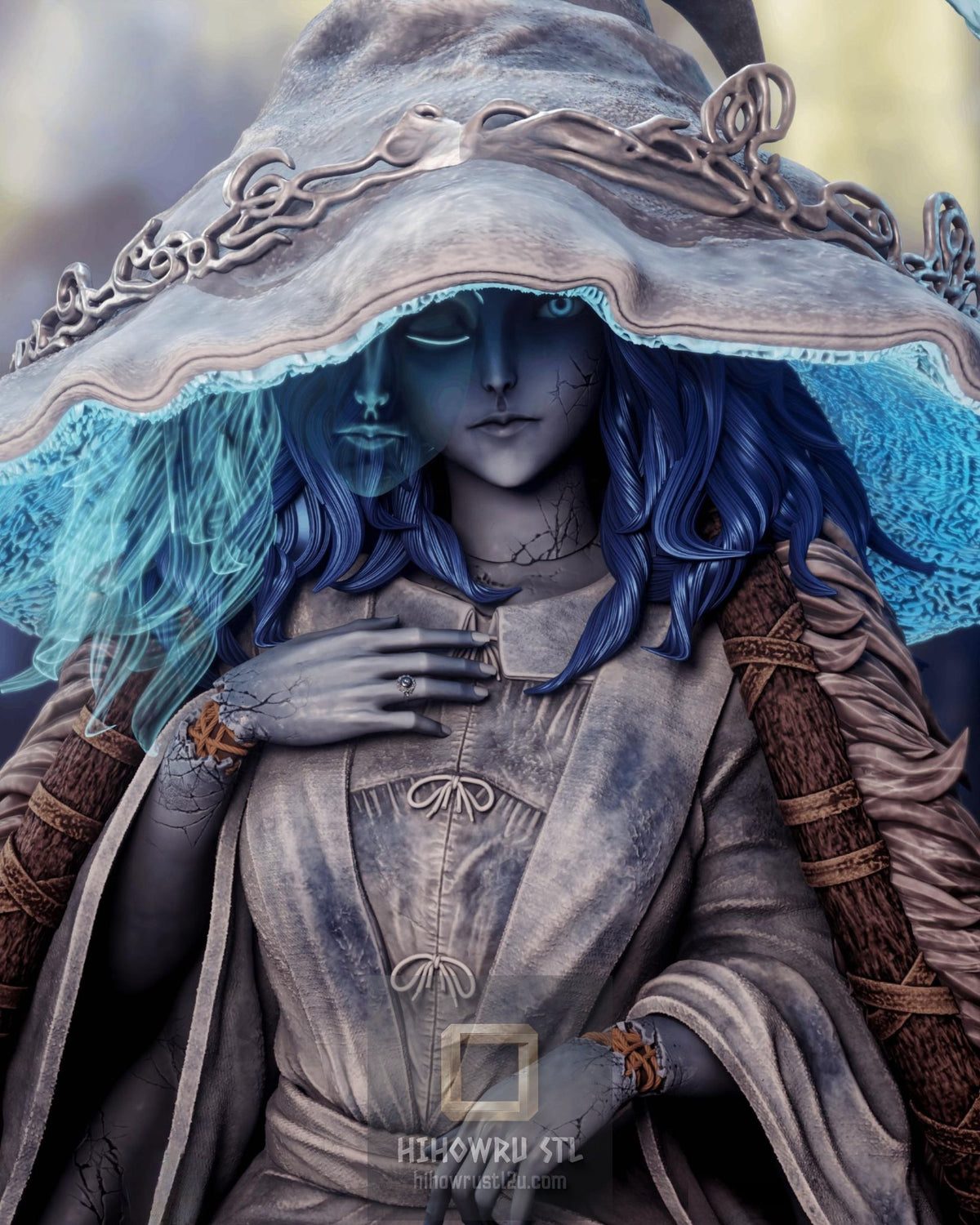5563 Ranni the Witch - Elden Ring - STL 3D Print Files