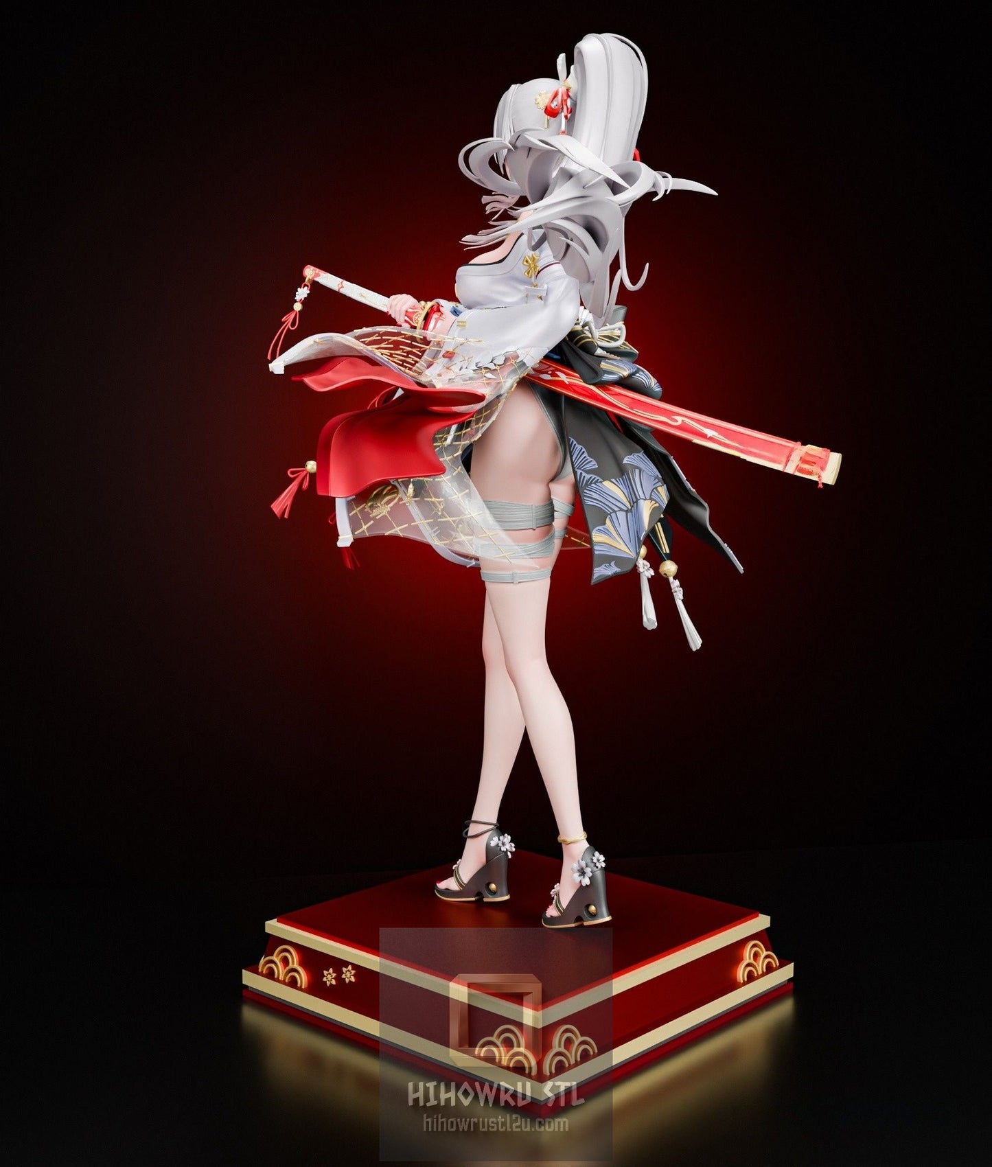 5362 Hiyuki NSFW - Wuthering Waves - STL 3D Print Files