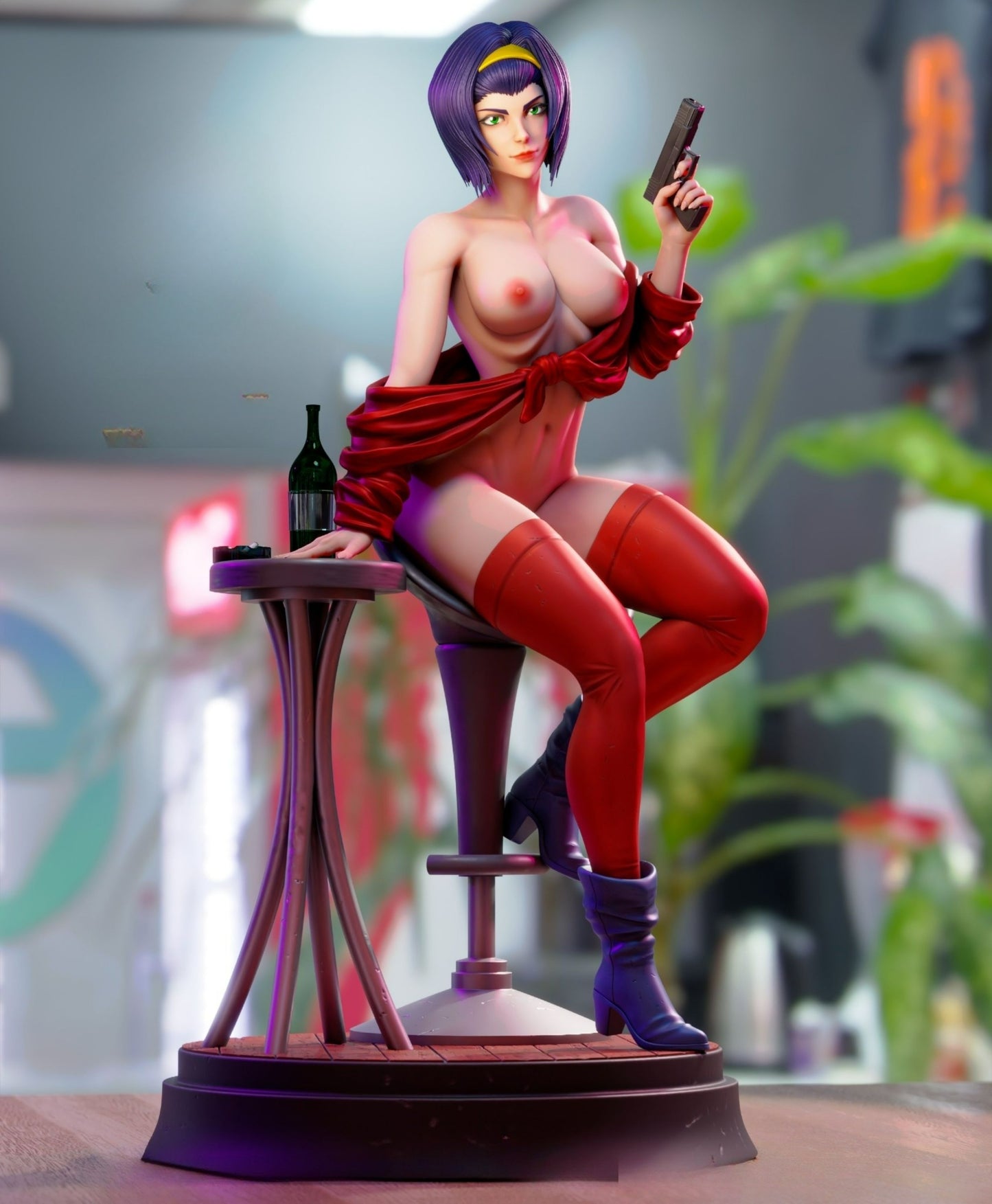 2903 Faye Valentine NSFW - Cowboy Bebop - STL 3D Print Files