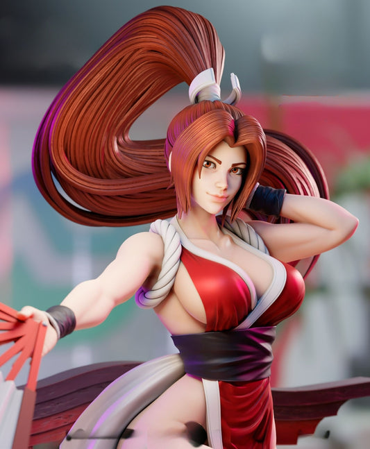 2966 Mai Shiranui NSFW - King of Fighters - STL 3D Print Files