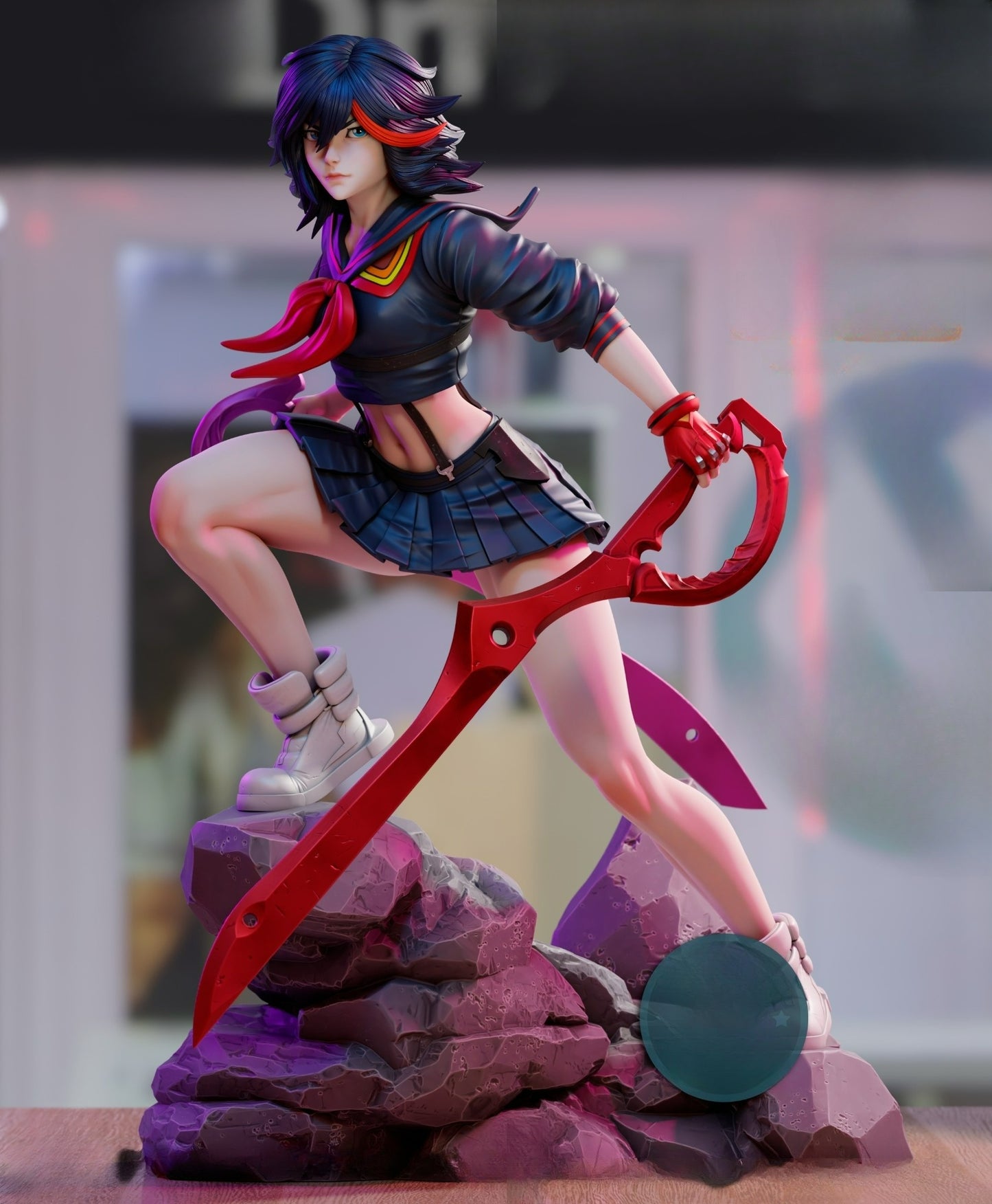 3176 Ryūko Matoi - Kill la Kill - STL 3D Print Files