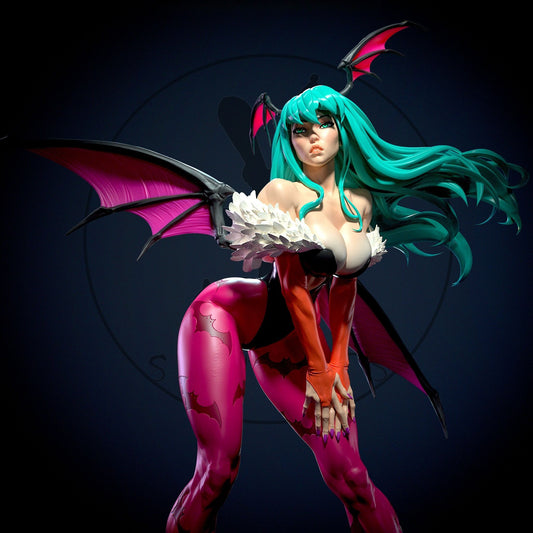 3271 Morrigan NSFW - Darkstalkers - STL 3D Print Files