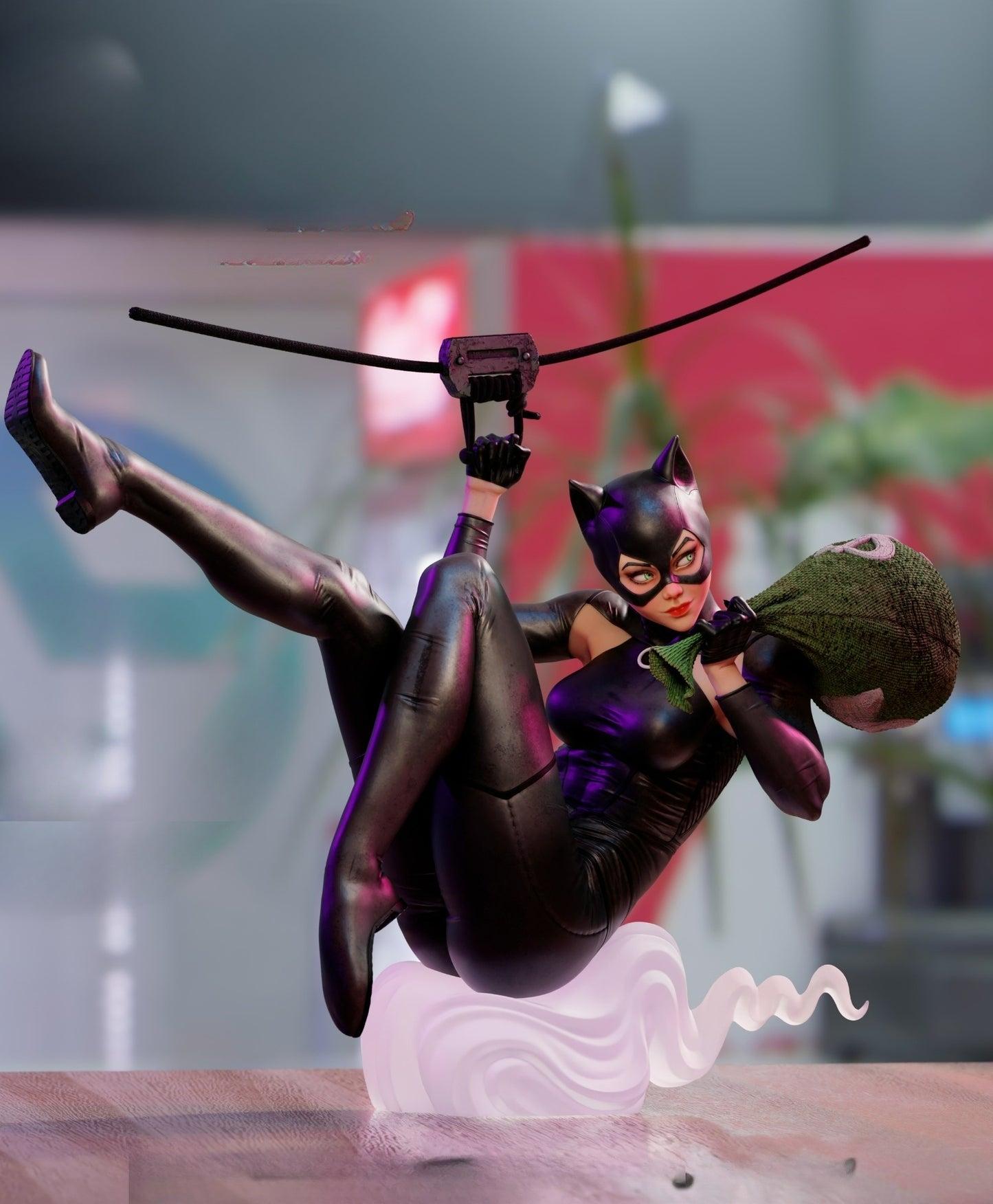 3343 Catwoman - DC COMICS - STL 3D Print Files