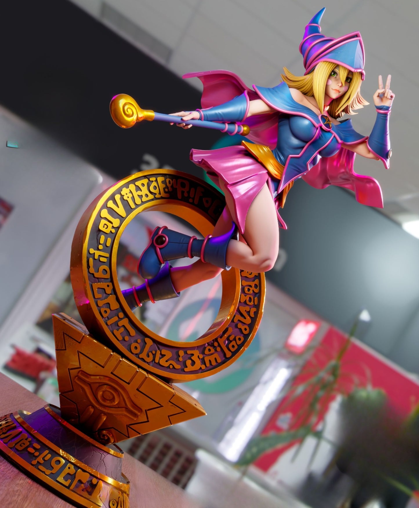 3620 Dark Magician Girl NSFW - Yu-Gi-Oh! - STL 3D Print Files
