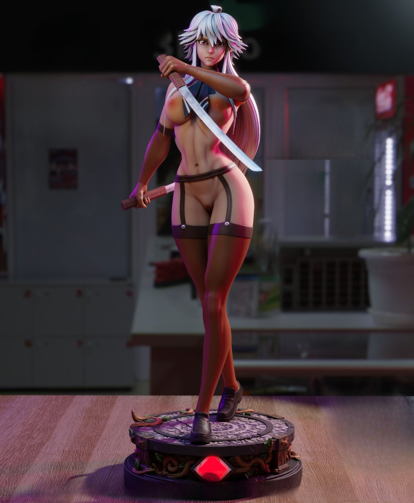 3879 Reanette Elfelt NSFW -  The Ossan Newbie Adventurer - STL 3D Print Files