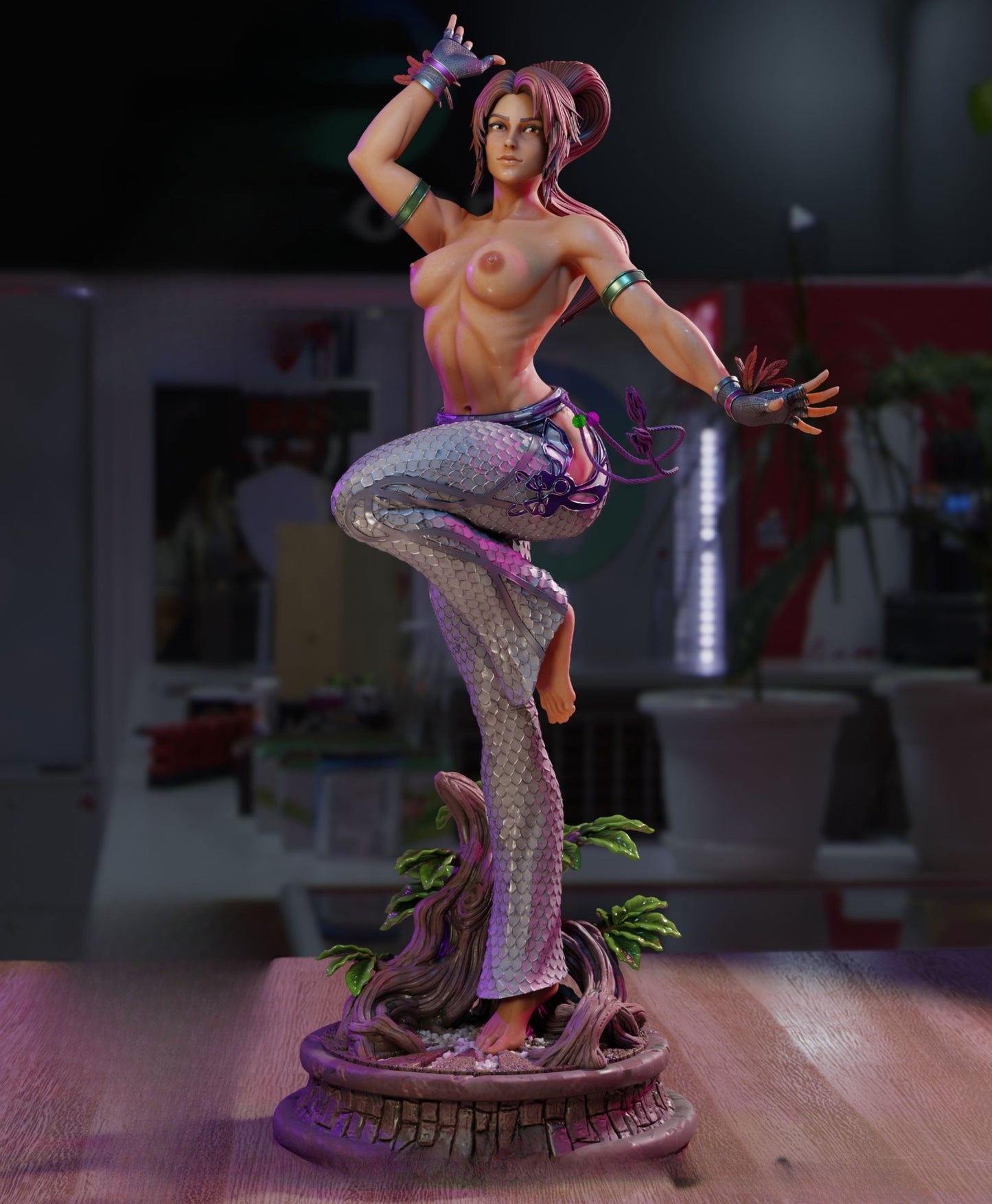 3908 Christie Monteiro NSFW - Tekken - STL 3D Print Files