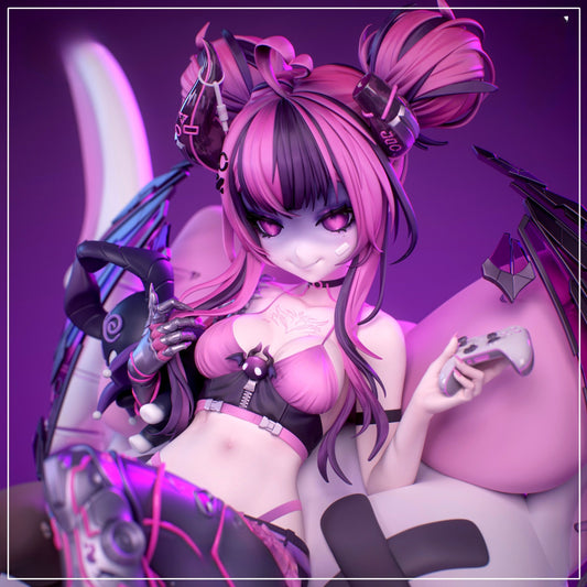 4127 Ironmouse - Virtual YouTuber - STL 3d Print Files