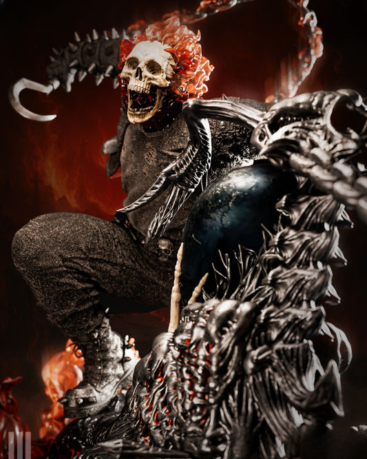 4282 Ghost Rider - Marvel Comics - STL 3D Print Files