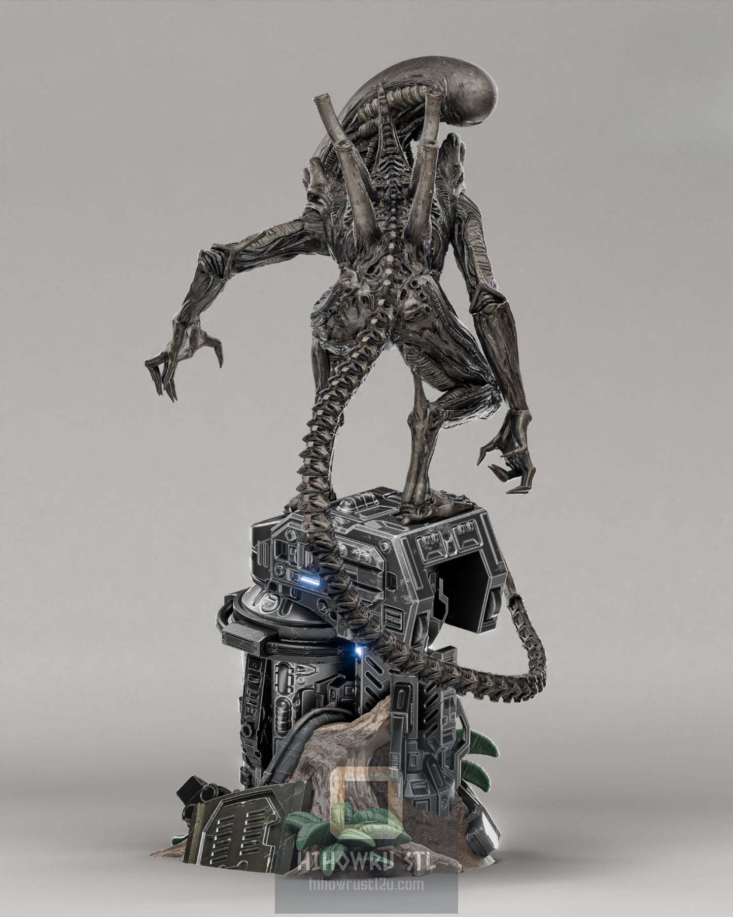 4358 Alien Xenomorph Big Chap - STL 3D Print Files